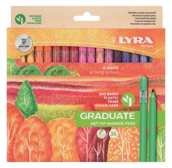 Image sur Marqueurs Lyra Graduate Art Tip, les 36